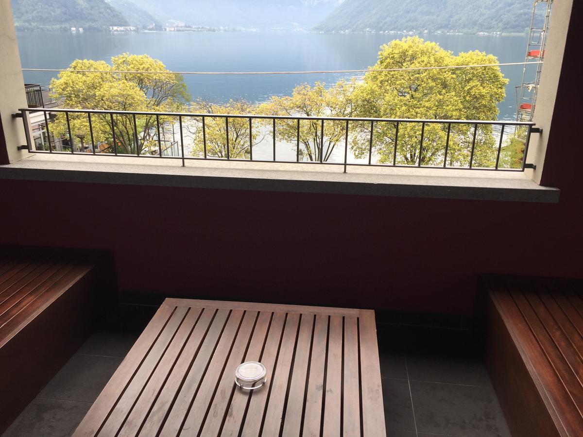 Le Suite al Lago Melide Esterno foto